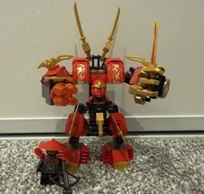 70500 LEGO NINJAGO: Kai's Fire Mech With Instructions Minifigures & Accessories