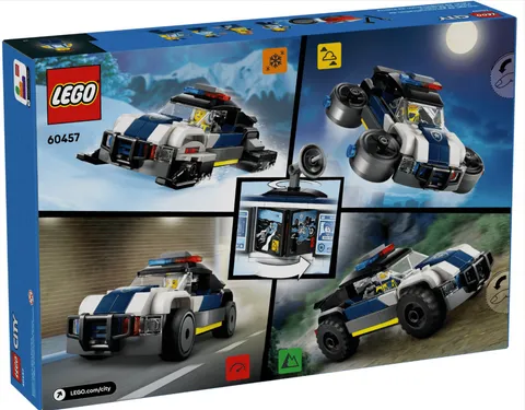 New LEGO CITY Custom Police Car Garage 60457