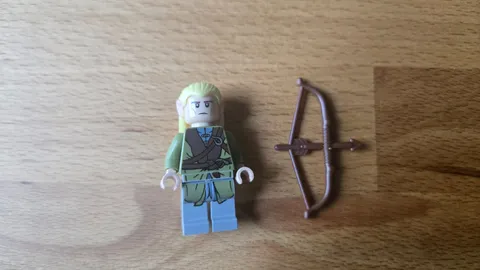 LEGO Legolas Minifigure Lord of the Rings 79008 9473 lor015 with bow