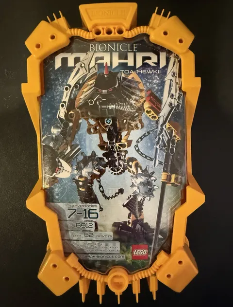 LEGO BIONICLE Toa Mahri Hewkii 8912 Toa Hewkii Sealed Canister