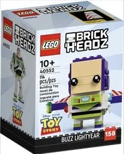 LEGO Disney Pixar BrickHeadz 40552 Buzz Lightyear Retired New Sealed Fast Ship