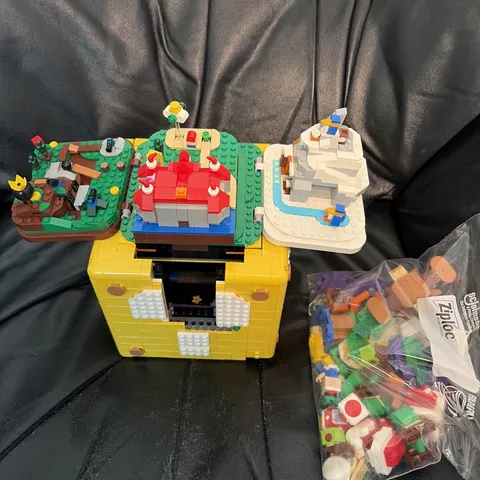 LEGO Super Mario: Super Mario 64 Question Mark Block (71395) Incomplete