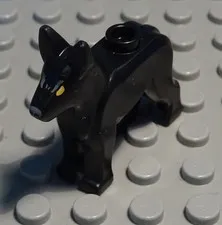 lego figure animal dog black