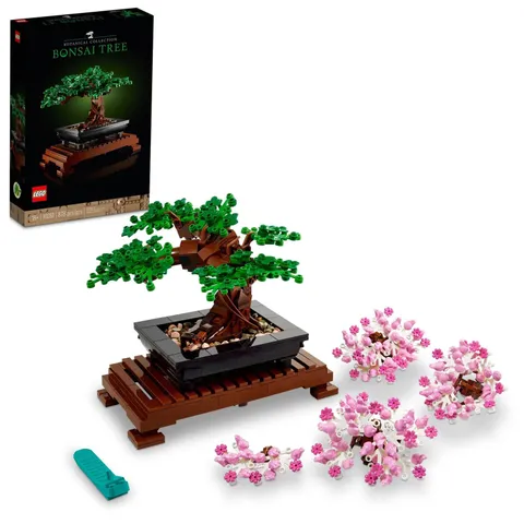 LEGO Botanicals Bonsai Tree Building Set - One Size Fits All, Green