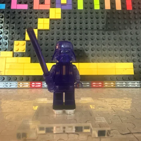Lego Darth Vader Prototype Purple Translucent. Extremely Rare 🔥🔥🔥 New...