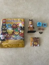 LEGO Minifigures Series 23 #71034 Reindeer Open Packet/Complete