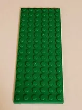 LEGO 6x16 Green Plate w/ Studs 3027 