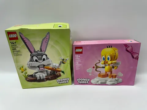 LEGO 40920 Looney Tunes Bugs Bunny + 40824 Sweetheart Tweety Bird