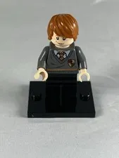 Ron Weasley Gryffindor Shirt & Wand Lego Minifigure From Set 4738 hp112