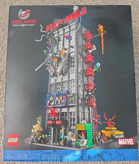 NISB - 📦🔥 FREE SHIPPING! LEGO Super Heroes: Daily Bugle (76178) Retired! 