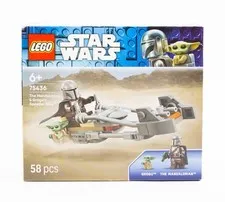 LEGO 75436 Star Wars Mandalorian And Grogu Speeder Bike New In box
