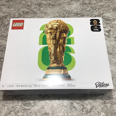 LEGO 43020 New In Box FIFA World Cup Trophy Limited Edition In Hand