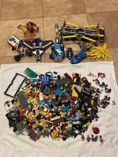 LEGO Bulk Lot Incomplete Boost Creative 17101 Technic Crane 8053 Marvel Figs