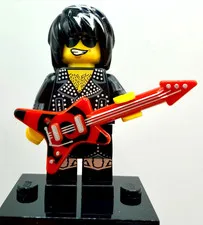 LEGO 71007 CMF Series 12 Rock Star Minifigure col12-12 Complete New Music