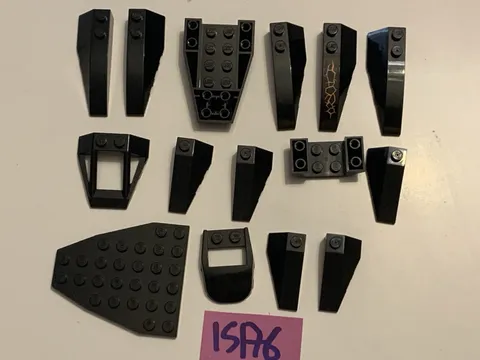 Lego Black Parts Lot