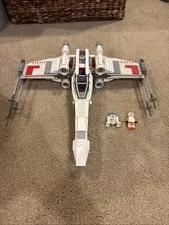 LEGO Star Wars: X-Wing Starfighter (9493) W/ 2 Minifigures & Instructions Rare