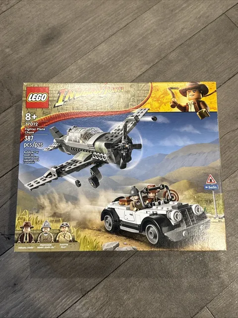 Lego 77012 Indiana Jones Fighter Plane Chase New Sealed Retired