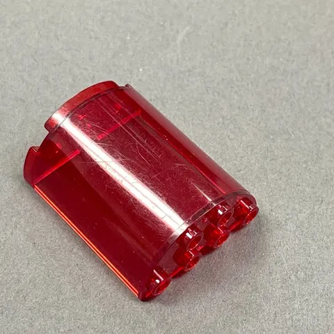Lego 6259 Transparent Red Replacement Part Piece