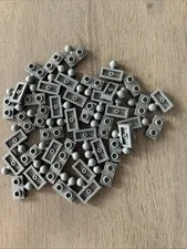 LEGO 14417 Dark Bluish Gray Plate, Modified 1 x 2 with Tow Ball on Side 42 Piece