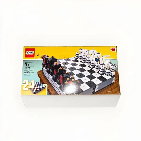 LEGO Games 40174 LEGO Chess 2-in-1 Complete Set 1450 Pieces Boxed