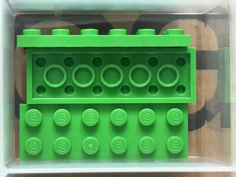 LEGO Parts - Bright Green Plate 2 x 6 - No 3795 - QTY 5