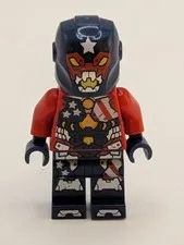 LEGO Marvel Justin Hammer Detroit Steel Minifigure SH0367 76077 Genuine