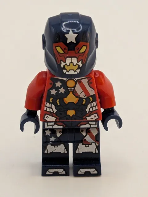 LEGO Marvel Justin Hammer Detroit Steel Minifigure SH0367 76077 Genuine