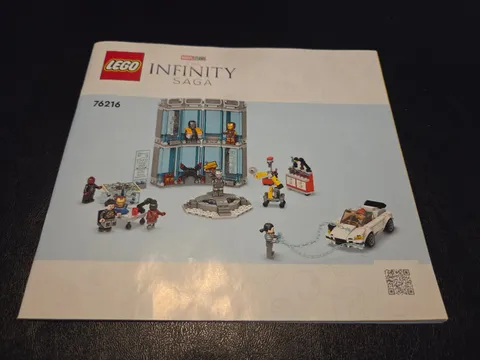 LEGO Marvel: Iron Man Armoury (76216) - Complete