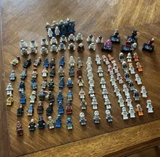 LEGO Star Wars Minifigure Lot Mixed Assorted Figures Stormtrooper 100 pcs