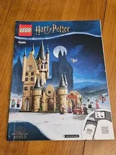 LEGO 75969 Harry Potter Hogwarts Astronomy Tower Manual instruction Book ONLY