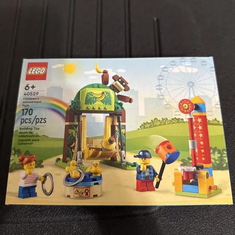 NEW Sealed LEGO Set 40529 Children's Amusement Park Limited Edition Retired GWP
