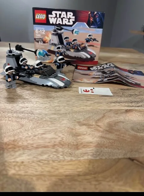 Lego Star Wars Rebel Scout Speeder Complete Set