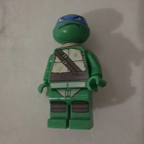 LEGO Teenage Mutant Ninja Turtles Leonardo minifigure from TMNT theme