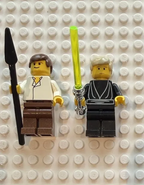 MINI FIGURES ONLY - LEGO Star Wars: Desert Skiff  Set # 7104 - Vintage