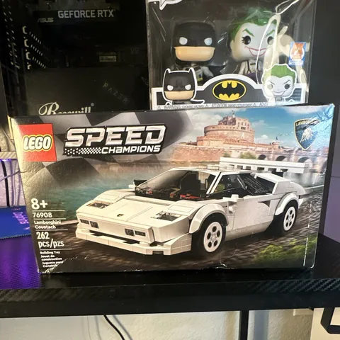 LEGO Speed Champions Lamborghini Countach 76908 Set, 262pcs, 8+, Separator
