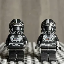 LEGO Minifigure Star Wars Imperial V-Wing Pilot 7915 sw0304 Lot Of 2 - 1G