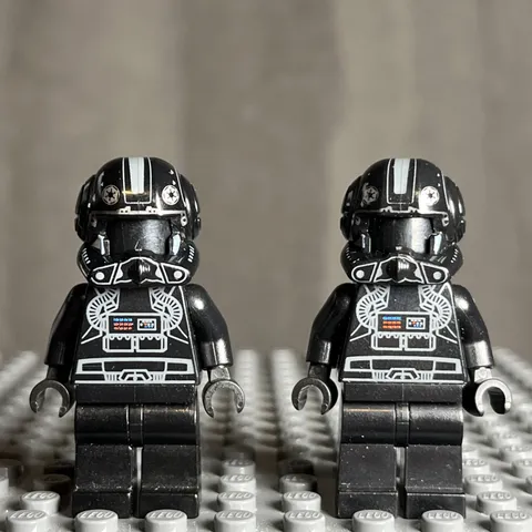 LEGO Minifigure Star Wars Imperial V-Wing Pilot 7915 sw0304 Lot Of 2 - 1G