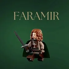 Lego Minifigure FARAMIR from Set The Lord of the Rings: Minas Tirith™ #11377