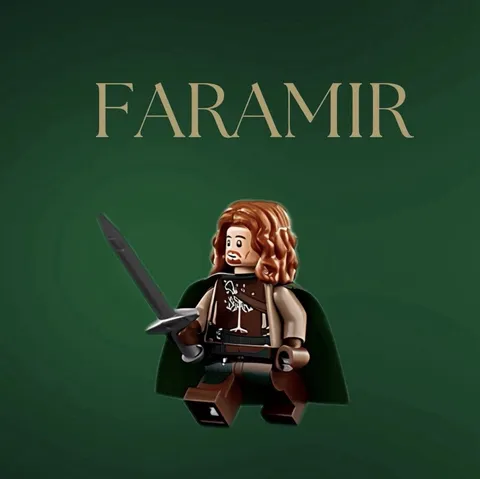 Lego Minifigure FARAMIR from Set The Lord of the Rings: Minas Tirith™ #11377