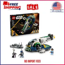 LEGO Star Wars Jango Fett's Starship 75433 Collectible Model Kit