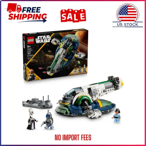 LEGO Star Wars Jango Fett's Starship 75433 Collectible Model Kit