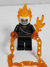 Lego Marvel Super Heroes Minifigure SH0267 Ghost Rider Johnny Blaze