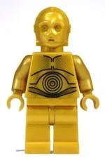 LEGO® Minifigure Star Wars sw0161a C-3PO Pearl Gold w/Pearl Gold Hands