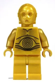 LEGO® Minifigure Star Wars sw0161a C-3PO Pearl Gold w/Pearl Gold Hands