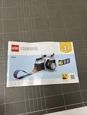 VINTAGE TOY LEGO MANUAL INSTRUCTIONS BOOKLET ART CREATOR 31147 CAMERA