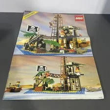 LEGO INSTRUCTIONS MANUAL BOOKLET ONLY 6270 Forbidden Island PIRATES