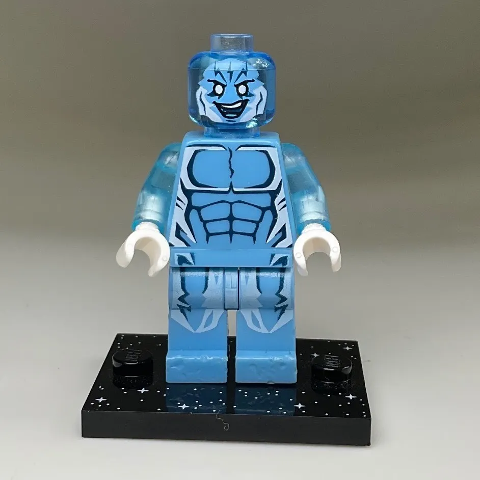 LEGO Marvel Super Heroes Electro Minifigure Amazing Spider-Man 2 sh105 Blue