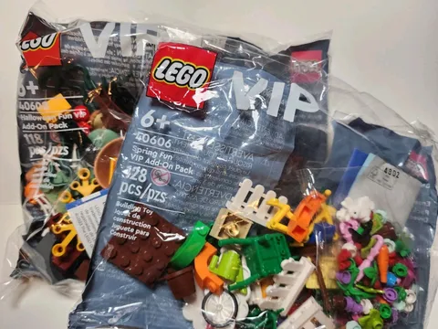 LEGO Fun Vip Add-On Packs Spring 40606 & Halloween 40608