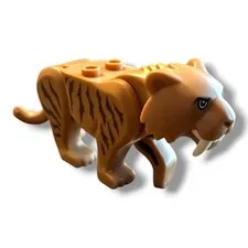 LEGO Sabre Tooth Tiger Authentic Minifigure City 60193 Arctic Saber Tooth Figure
