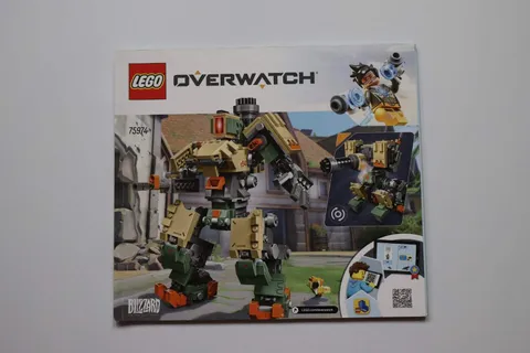 LEGO® Overwatch® 75974 Bastion Instruction Manual Only!